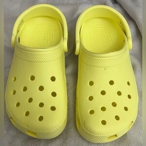 EUC CROCS Yellow Sandals